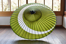 画像をギャラリービューアに読み込む, 蛇の目傘【三日月 うぐいす】