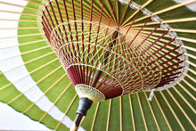 画像をギャラリービューアに読み込む, 蛇の目傘【三日月 うぐいす】