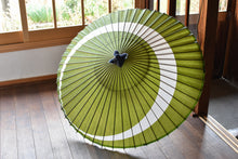 画像をギャラリービューアに読み込む, 蛇の目傘【三日月 うぐいす】