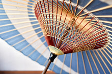 将图片加载到图库查看器,蛇の目傘【三日月 水色】 - 和傘CASA