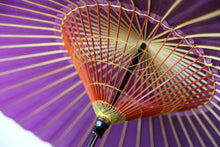 将图片加载到图库查看器,蛇の目傘【赤紫色】 - 和傘CASA
