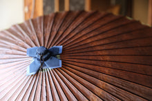 画像をギャラリービューアに読み込む, 蛇の目傘【柿渋染(黒柿)】(グリーン)