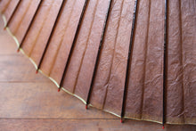 画像をギャラリービューアに読み込む, 蛇の目傘【柿渋染(黒柿)】(グリーン)