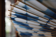 画像をギャラリービューアに読み込む, 蛇の目傘【石徹白藍染2023 中張まる】