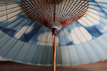 画像をギャラリービューアに読み込む, 蛇の目傘【石徹白藍染2023 助六花】