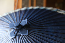 画像をギャラリービューアに読み込む, 蛇の目傘【石徹白藍染2023 軒奴】