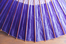 将图片加载到图库查看器,蛇の目傘【花奴 紫×矢絣】 - 和傘CASA