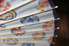 将图片加载到图库查看器,蛇の目傘【四君子カラフル(軒紺)】 - 和傘CASA