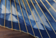 画像をギャラリービューアに読み込む, 蛇の目傘【石徹白藍染2021 三角】