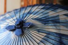 画像をギャラリービューアに読み込む, 蛇の目傘【石徹白藍染2021 三角】