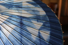 画像をギャラリービューアに読み込む, 蛇の目傘【石徹白藍染2021 三角】