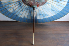 画像をギャラリービューアに読み込む, 蛇の目傘【石徹白藍染2021 三角】