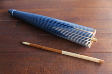 将图片加载到图库查看器,日傘【石徹白藍染 波紋】 - 和傘CASA