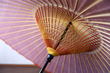将图片加载到图库查看器,蛇の目傘【よろけ縞 赤】 - 和傘CASA