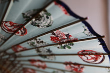 将图片加载到图库查看器,蛇の目傘【四君子アクアブルー】 - 和傘CASA