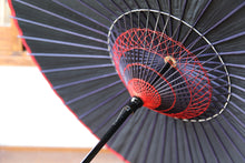 将图片加载到图库查看器,遮阳伞【黑檐红】