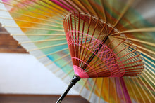 画像をギャラリービューアに読み込む, 蛇の目傘【軒奴 夕やけ】