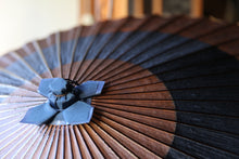 画像をギャラリービューアに読み込む, 蛇の目傘【助六 鉄媒染×黒】