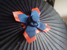 将图片加载到图库查看器,蛇の目傘【群青】(橙) - 和傘CASA