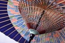 将图片加载到图库查看器,蛇の目傘【月奴 山山×紺】 - 和傘CASA