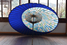 将图片加载到图库查看器,蛇の目傘【月奴 山山×紺】 - 和傘CASA