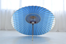 将图片加载到图库查看器，Janome Umbrella [划线柿子汁×靛蓝染料（白）]
