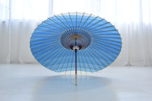 将图片加载到图库查看器，Janome Umbrella [划线柿子汁×靛蓝染料（白）]
