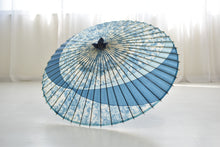 将图片加载到图库查看器，Janome Umbrella [划线柿子汁×靛蓝染料（白）]
