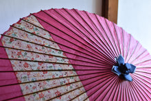 将图片加载到图库查看器，Janome雨伞【条纹粉色x花卉图案】
