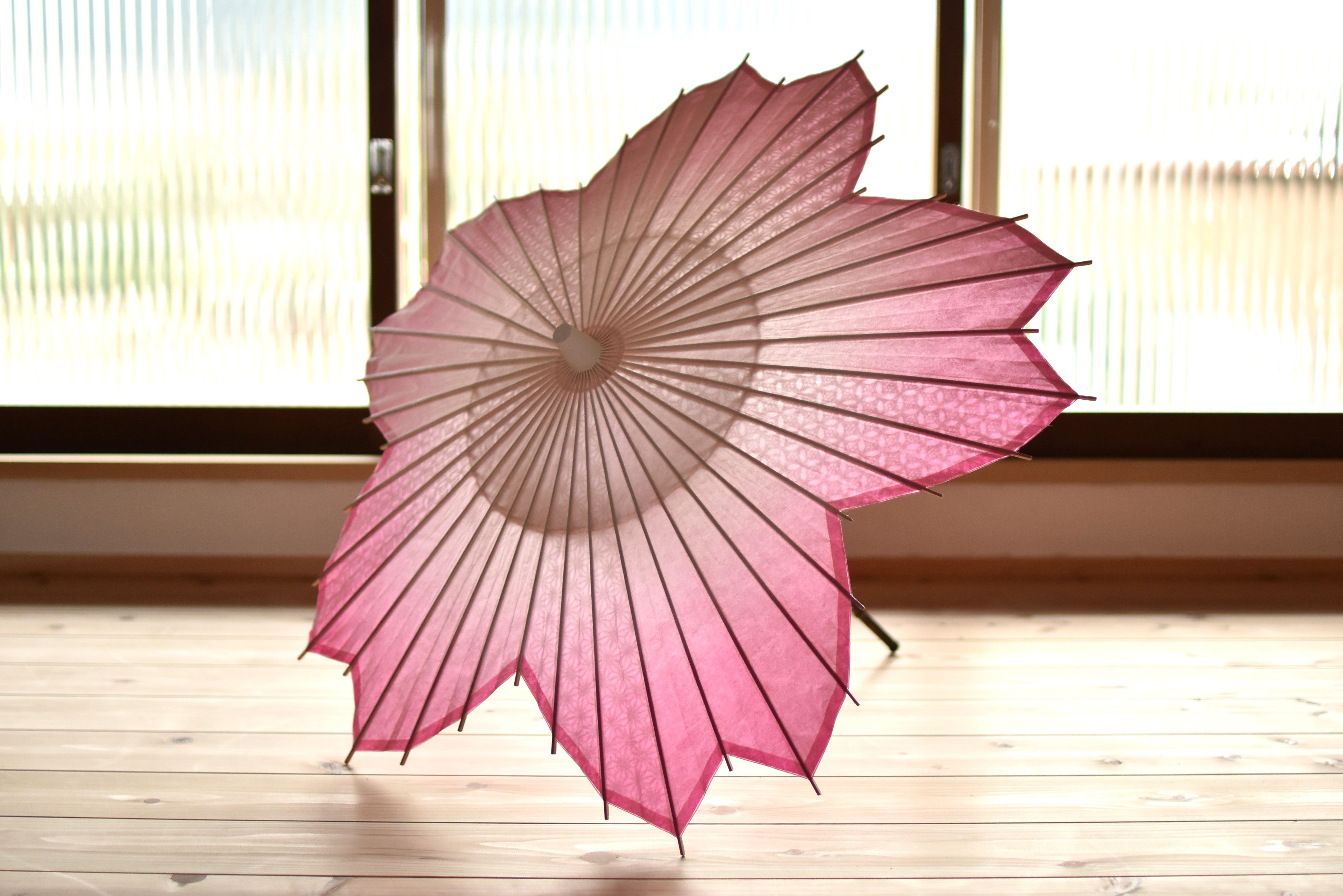 紫×白 和傘 番傘 ／ bangasa wagasa 須ヶ助 ／袋・箱付 美品 番傘｜上番傘 白 | 京都 |和傘屋辻倉 ｜ - 日本最古の京都和傘屋