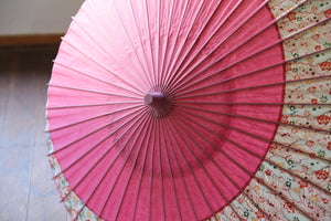 Parasol [Tsukiyakko Pink x Floral]