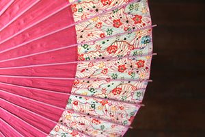 Parasol [Tsukiyakko Pink x Floral]