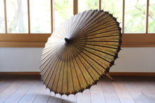 Load image into Gallery viewer, Parasol [Double-hung Ajiro, Black Persimmon×Haze Dyeing]
