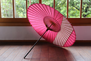 Parasol [Striped belt, pink x stripes]