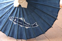 将图片加载到图库查看器，Mame Japanese Umbrella [Gujo Dyed Sweetfish]（淡蓝色）
