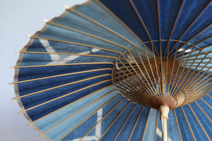 Ajiro parasol [Itetsu white indigo dye 2021 layers]