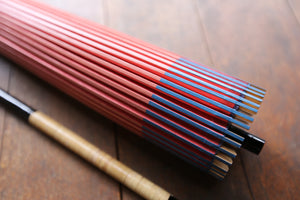 阳伞[粉色]（木纹腰果漆）