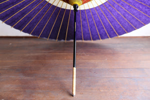 Janome Umbrella [middle tension purple black x white chalk]