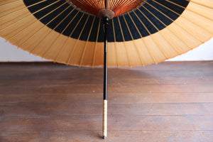 Janome umbrella [Sukeroku persimmon tanning x black]