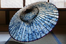 画像をギャラリービューアに読み込む, 蛇の目傘【ギャラクシー（赤骨）】 （女竹） - 和傘CASA
