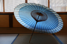 画像をギャラリービューアに読み込む, 蛇の目傘【石徹白藍染2026　軒奴】 - 和傘CASA
