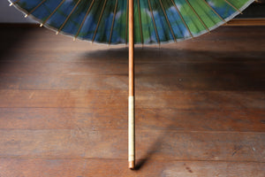遮阳伞[双线藏青色x折纸(绿色)]
