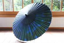 Load image into Gallery viewer, Parasol [double-lined navy blue x origami (yellow)]
