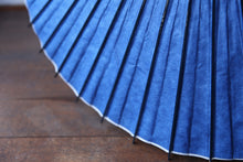 Load image into Gallery viewer, Parasol [double-lined blue x checkered pattern]
