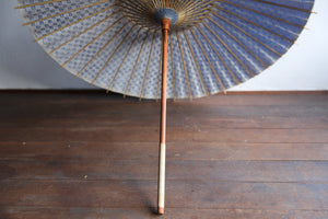 Parasol [double-lined blue x checkered pattern]