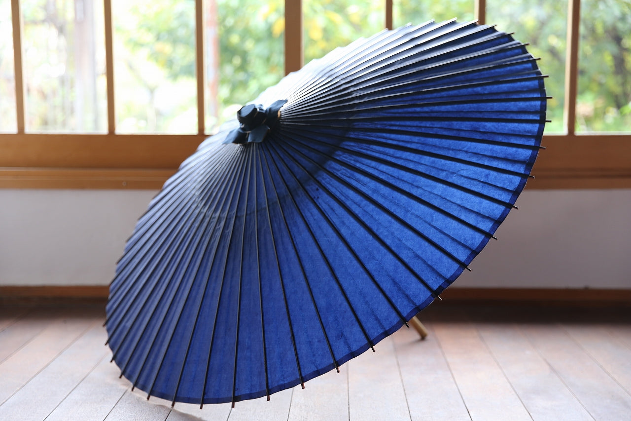 Y様専用】番傘【紺（赤骨）】 – 和傘CASA