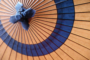 Jenome-Umbrella [NAKAHARI, Kakishibu-Zome × Indigo].