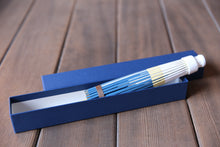 画像をギャラリービューアに読み込む, まめ和傘【切継ぎ　桜（青×白）】 - 和傘CASA
