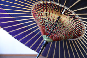 Jenome-Umbrella [Tsukiyakko, azul marino×morado].