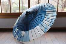 Load image into Gallery viewer, Janome Umbrella [Ishitetsu White Aizome 2024 Kennaku Akira]
